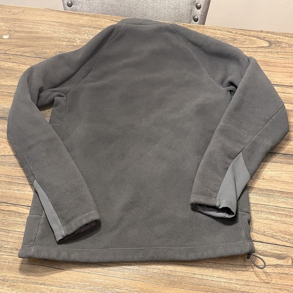 North Face Jacket Men’s Size Medium Gray Fleece Full-Zip Sherpa Lined Chimborazo - Picture 7 of 9